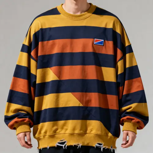 Cool Vintage Jersey with Stripes