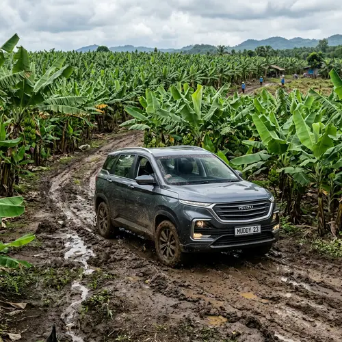 Isuzu Captiva 2023: Off-Roading in Banana Plantations