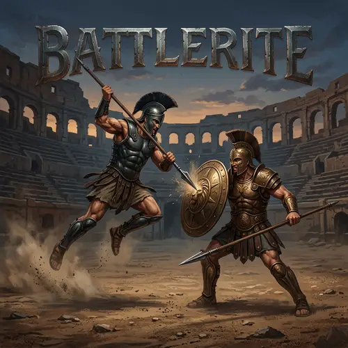 Epic Battle of Achilles vs. Hector in Deserted Arena | Battlerite