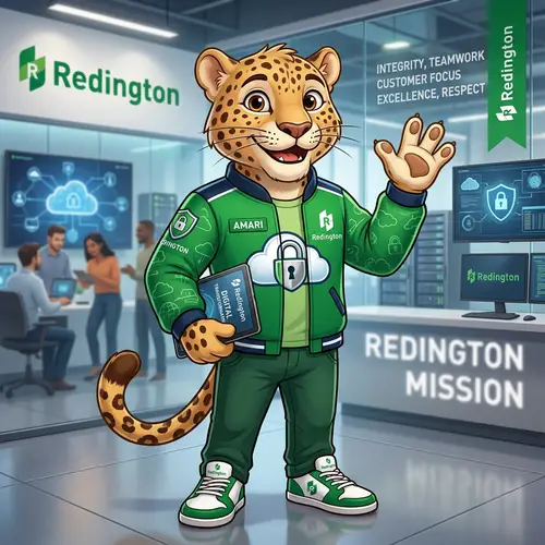 Amari the Leopard: Your Friendly Tech Mascot