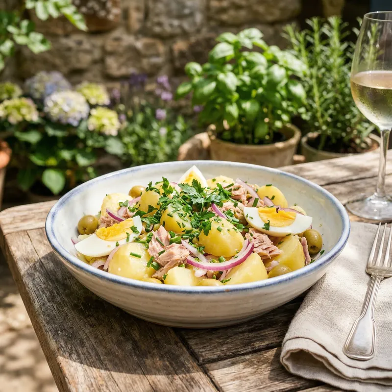 Summer Recipe: Stunning Patatas Aliñadas Photography