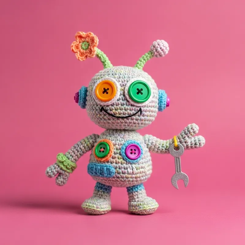 Fun Crochet Robot Pattern