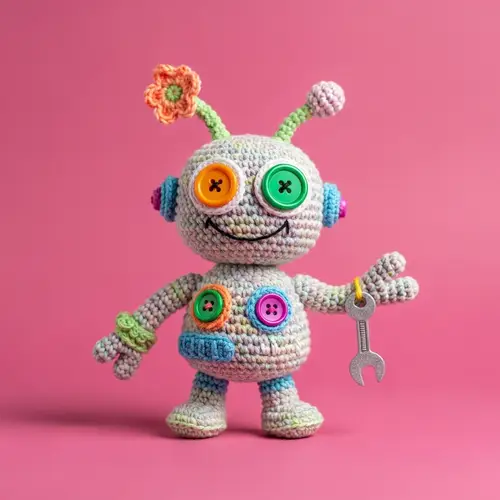 Fun Crochet Robot Pattern