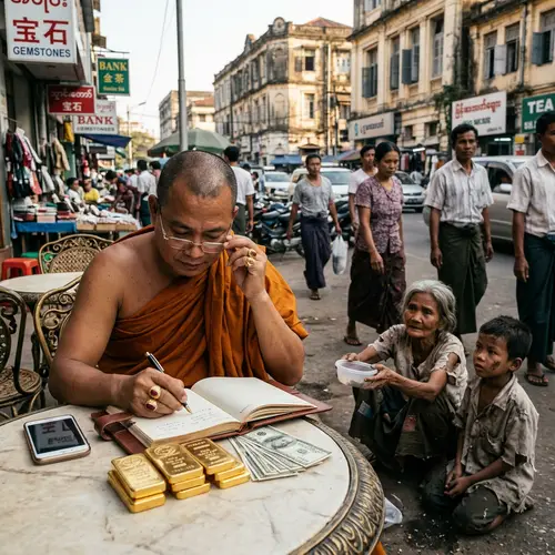 Buddhist Practitioner: Wealth vs. Compassion