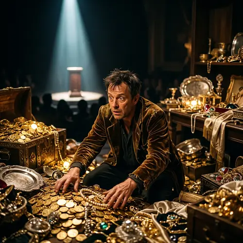 Temptation of Material Possessions and Fame: A Greedy Scene of Opulence