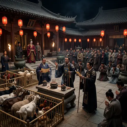 Ancient Chinese Rituals to Save the King: Astrologers in Action