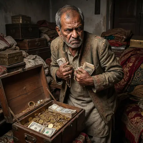 Selfish and Greedy | Avarice in South Asian Portrait