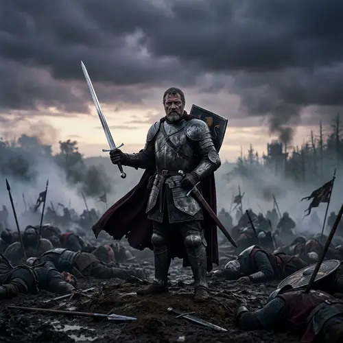 Victorious Warrior | 4k Resolution Professional Photograph