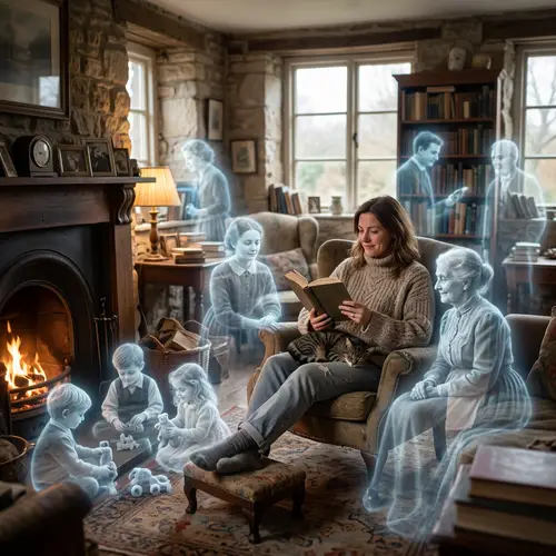 Peaceful Living among Ghosts | Website Name