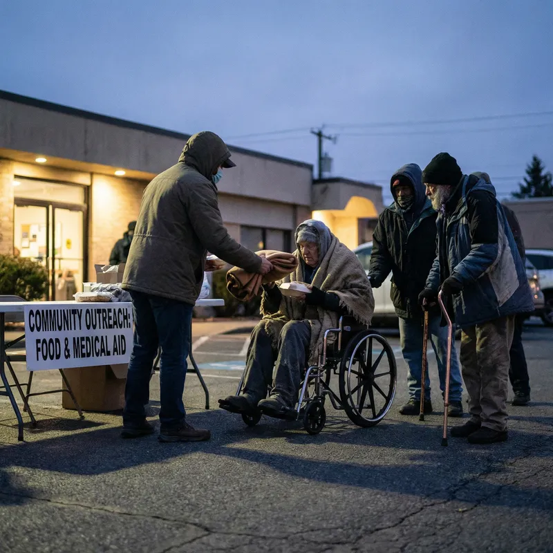 Kind-hearted Artist Assisting Poor, Sick, and Elderly