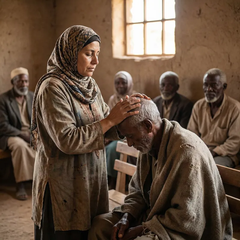 Compassionate Healer Aiding the Poor, Sick, and Elderly