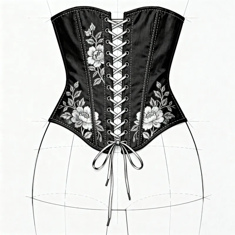 Stylish Corset Pattern for Your Next Project