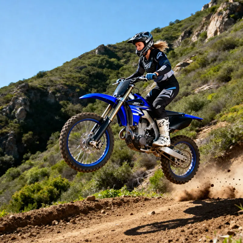 Thrilling Dirt Bike Adventure on Rugged Terrain