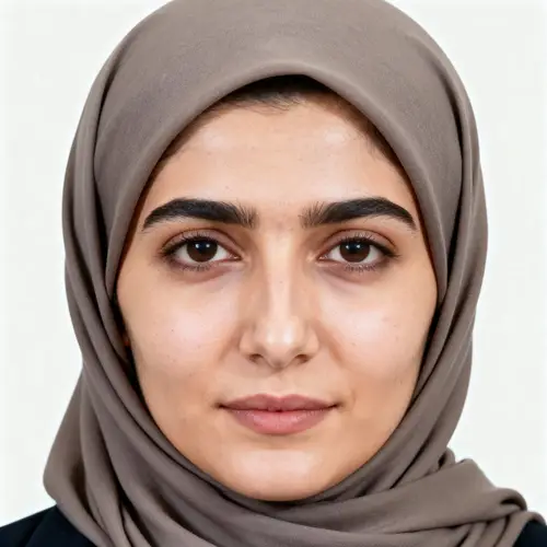 Realistic Hijab Woman Image for ID Photos