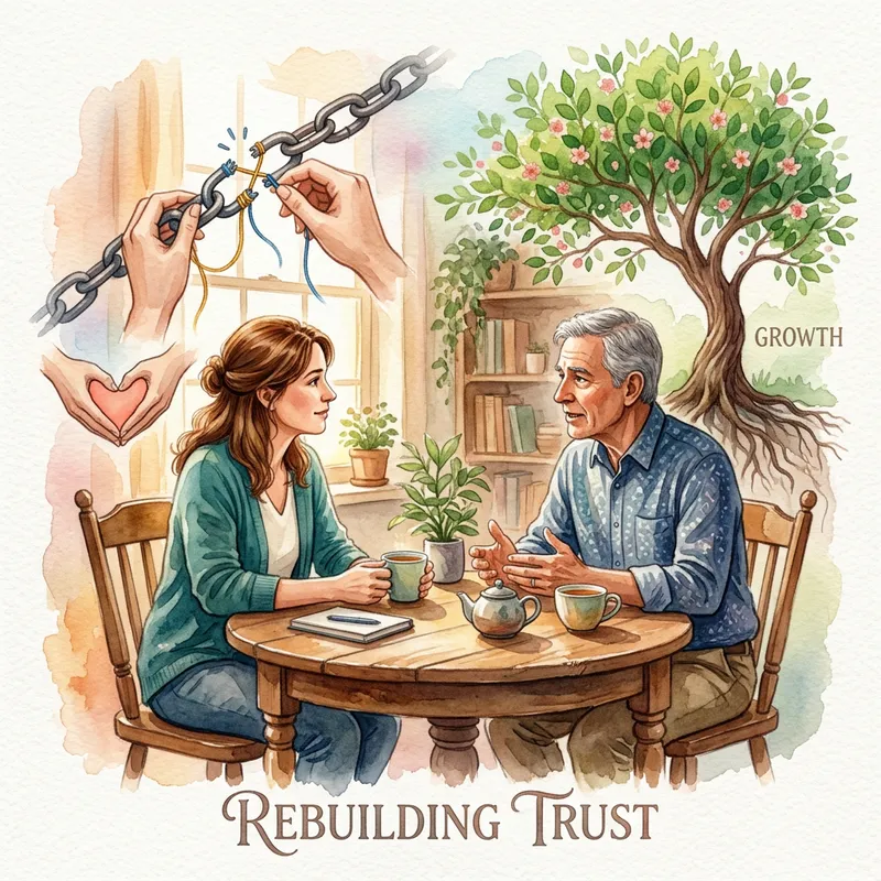 Rebuilding Trust: Watercolor Artistry