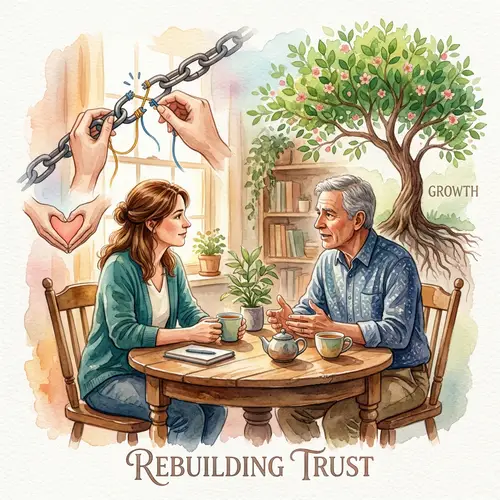 Rebuilding Trust: Watercolor Artistry