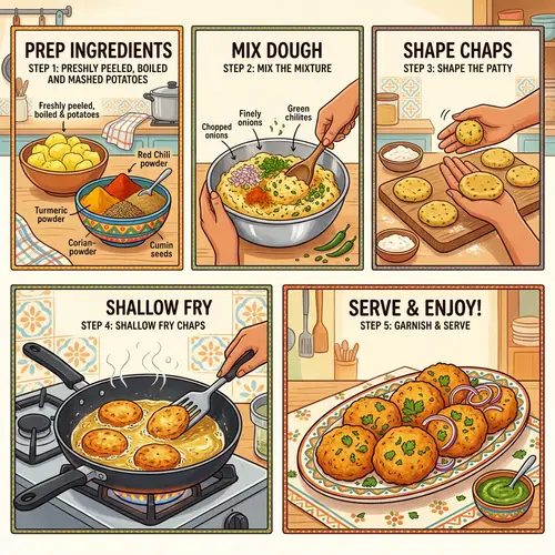 Delicious Aloo Chap Recipe: Step-by-Step Guide