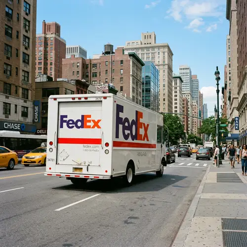 FedEx Delivery Truck: Fast & Reliable Service