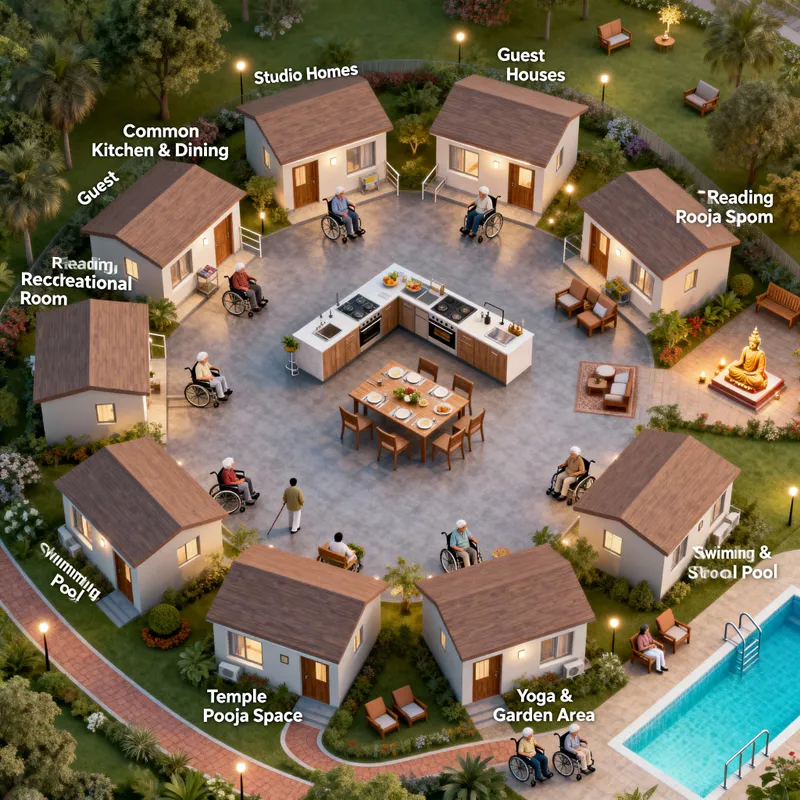 Accessible Community Living Spaces for Seniors