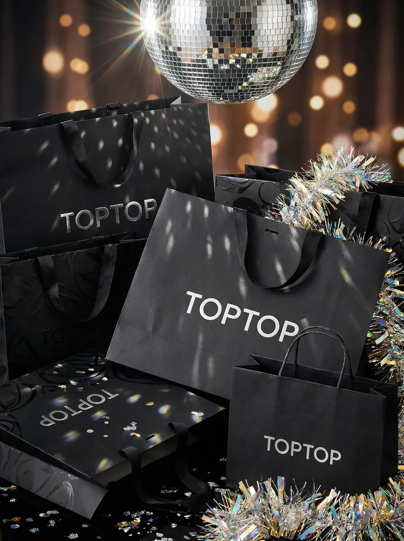 Luxurious TOPTOP Shopping Bags for Celebrations Luxurious TOPTOP Shopping Bags for Celebrations