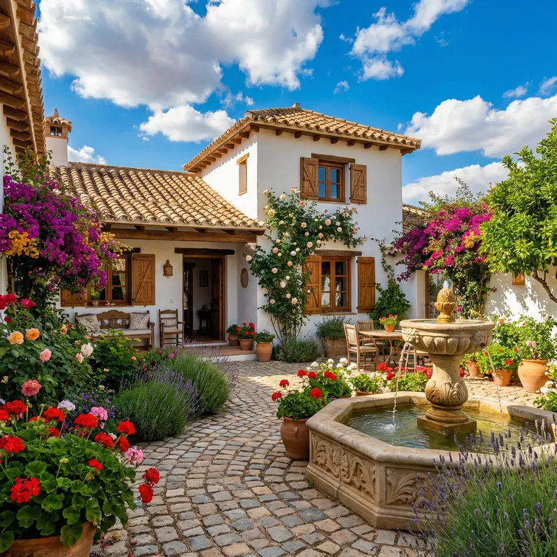 Charming Casa with Courtyard Fountain