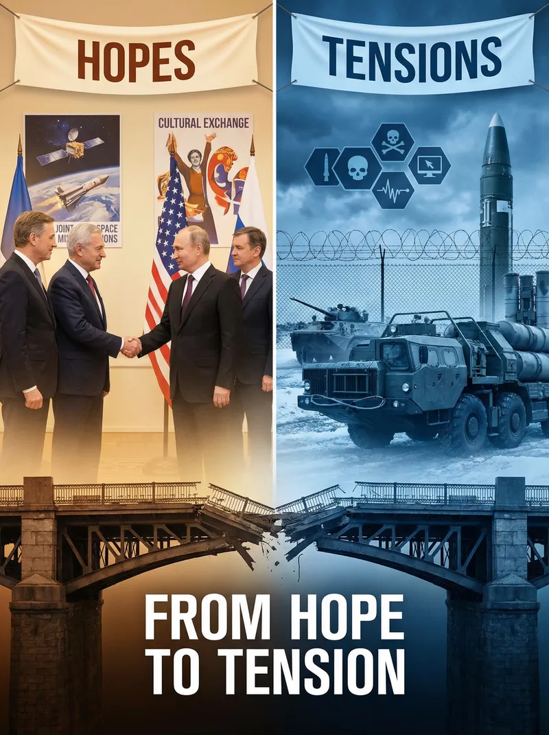 From Hopes to Tension: US-Russia Relations From Hopes to Tension: US-Russia Relations