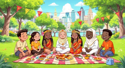 Cultural Picnic in Manila's Vibrant Park