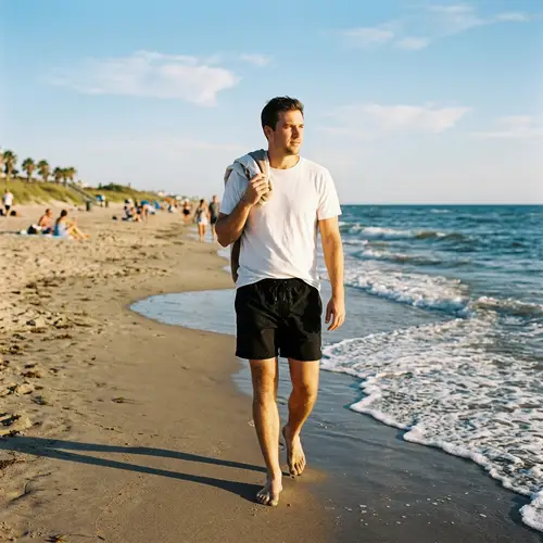Beach Day in White Outfit