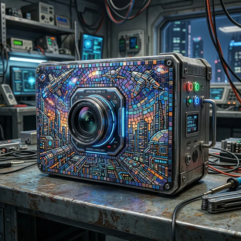 Sci-Fi Mosaic Camera Box Sci-Fi Mosaic Camera Box