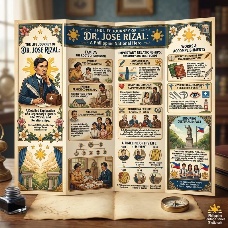 Dr. Jose Rizal: Life Journey, Family & Relationships