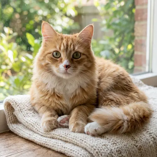 Photorealistic Orange and White Cat with Green Eyes | Cuteness Overflow