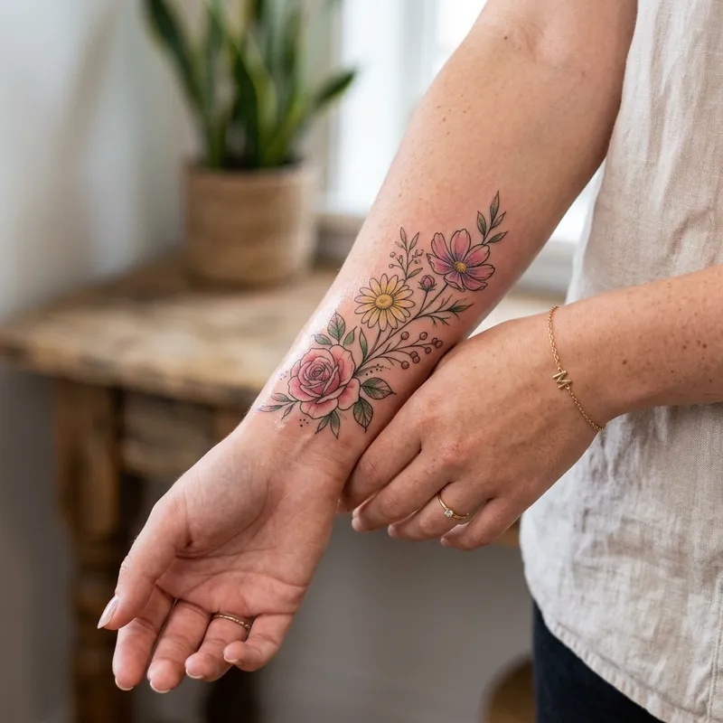 Stunning Birth Flower Tattoos for Every Month