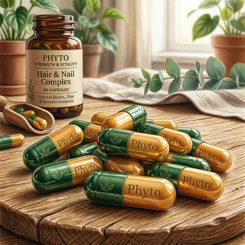 Phyto Hair and Nail Strengthening Pills for Healthy Growth