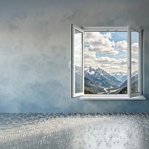 Stunning 3D White Plastic Window Display