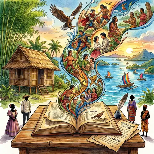 Philippine Literature: Cultural Legacy in Open Illustrations