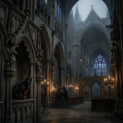 Cunning Gothic Cathedral: Mystery and Intrigue