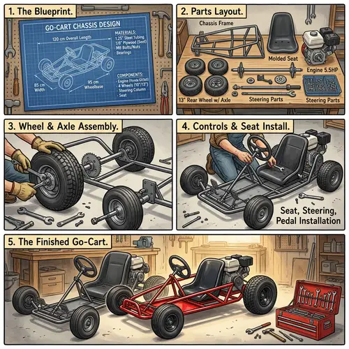 Step-by-Step Guide: Build a Go-Cart | DIY Project Blueprint