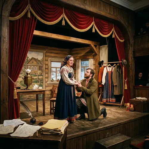 Russian Dramaturgy: Theatrical World Depiction