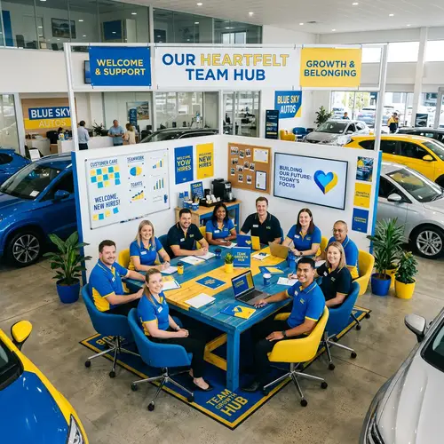 Heartfelt Training in Car Dealership