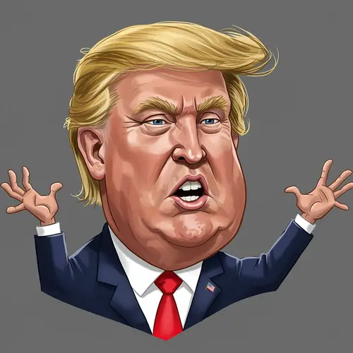 Trump Cartoon Art – Unique Political Caricatures
