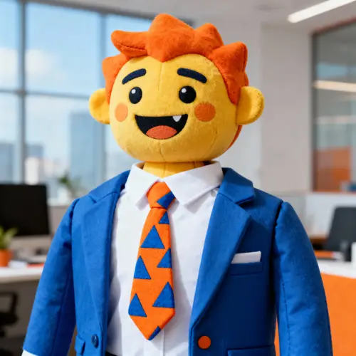 Friendly Mascot Design for Employment Center