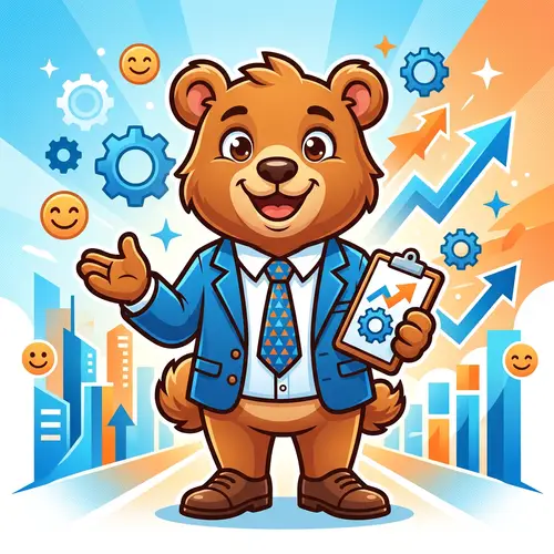 Friendly Mascot Design for Employment Center