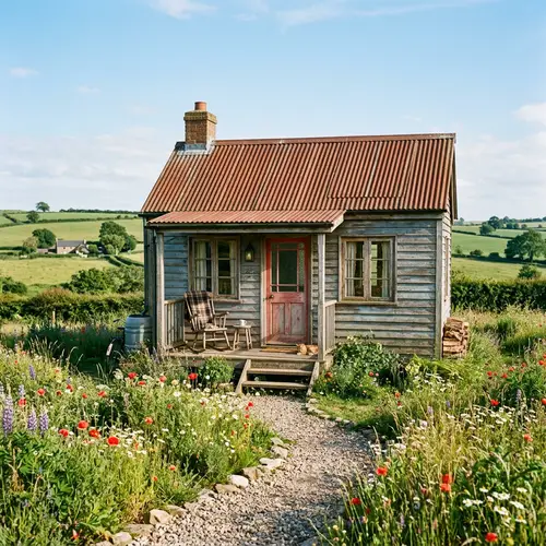 Rustic $1000 Cozy Country House with Charming Exterior