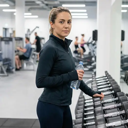 Lady in the Gym - Fitness Inspiration