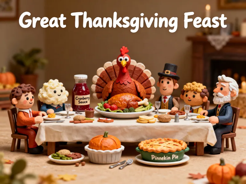 Great Thanksgiving Feast: A Claymation Adventure Great Thanksgiving Feast: A Claymation Adventure