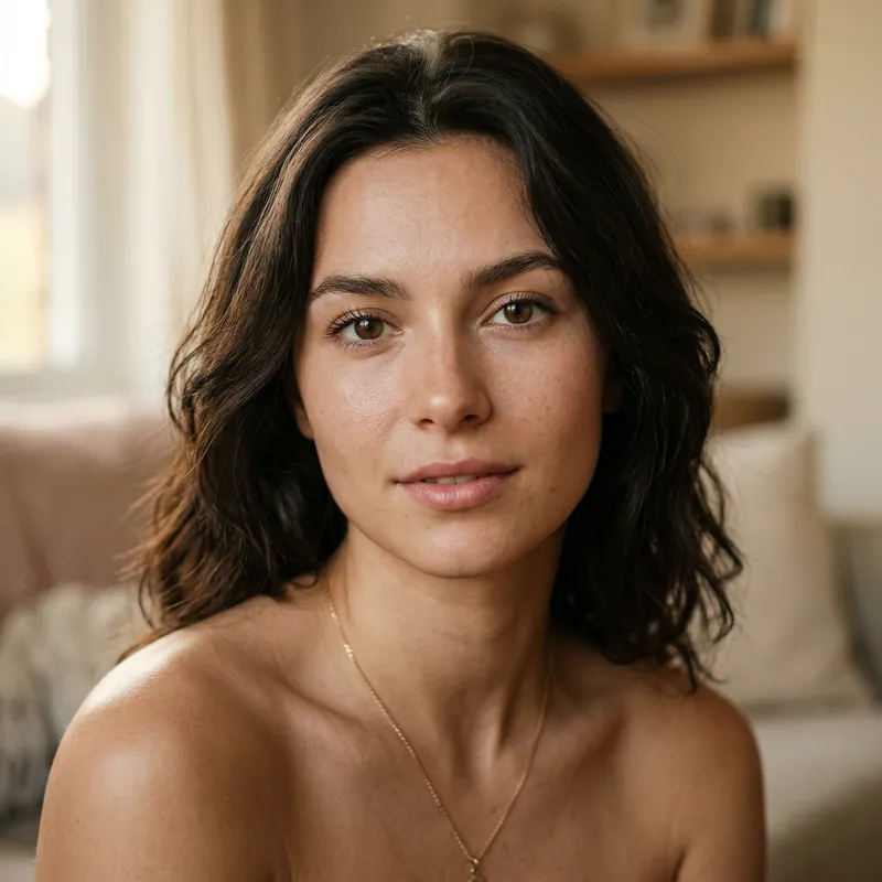 Captivating Portrait of a 21-Year-Old Woman