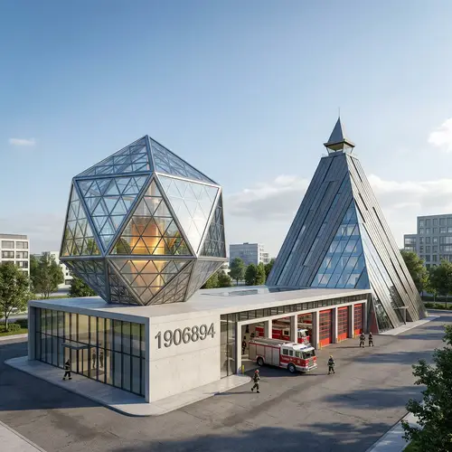 Architectural Design for Fire Station