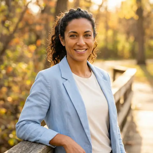 Vibrant Multiracial Woman with Warm Complexion