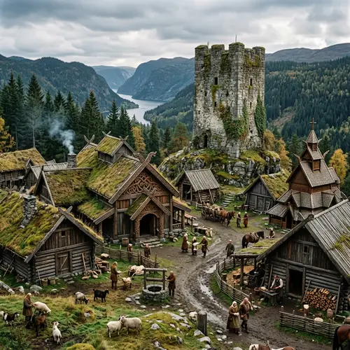 Traditional Scandinavian Nordic Architectural Styles