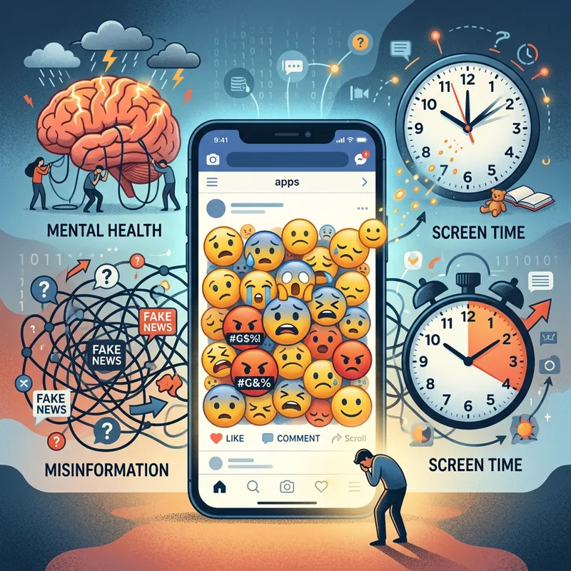 Exploring Social Issues with Digital Art on Social Media